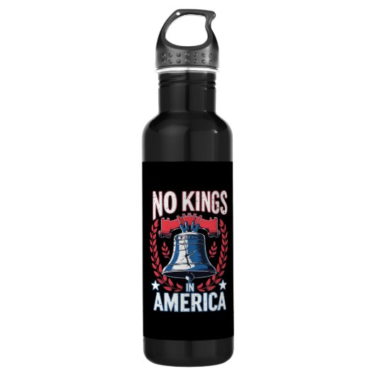 Bouteille D'eau No Kings In America Design Classic Artistic Graphi (Devant)