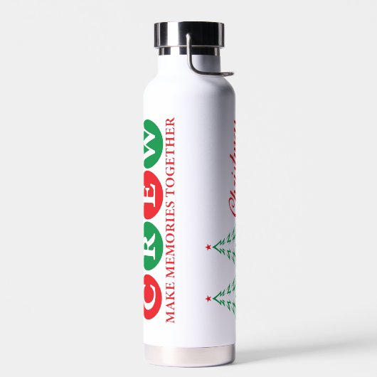 Bouteille D'eau Noël (Gauche)