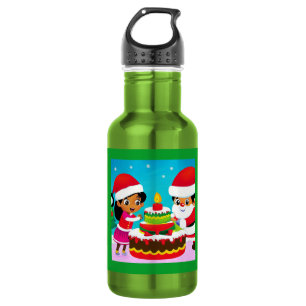 Bouteille D'eau Noël Anniversaire 3