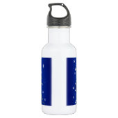 Bouteille D'eau Noël bleu (Dos)