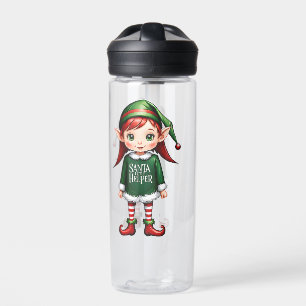 Bouteille D'eau Noël festif de Santas Little Helper Elf