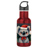 Bouteille D'eau Noël Koala 1 (Devant)