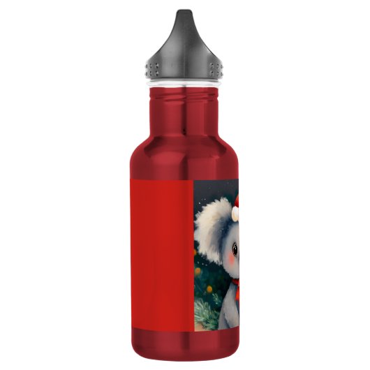 Bouteille D'eau Noël Koala 1 (Gauche)