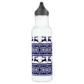 Bouteille D'eau Noël scandinave renne (Droite)