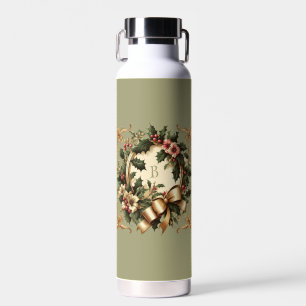 Bouteille D'eau Noël victorien/classique/rétro