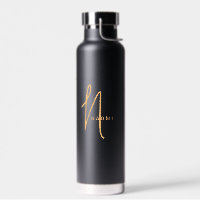 Noir orange | Nom de script monographique personna