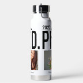 Bouteille D'eau Nom, année et photo personnalisés (Gym)