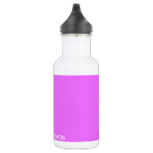 Bouteille D'eau Nom de couleur pourpre cosmos (Droite)