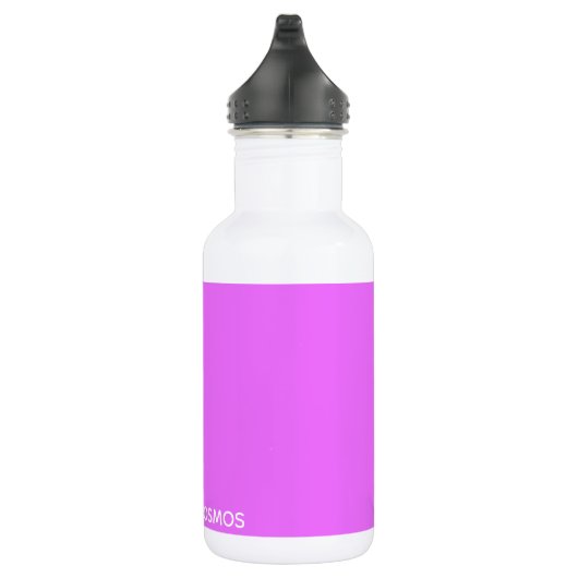 Bouteille D'eau Nom de couleur pourpre cosmos (Droite)