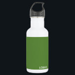 Bouteille D'eau Nom de la couleur verte Loerie<br><div class="desc">Nom de la couleur verte Loerie</div>