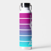 Bouteille D'eau Nom de la personnaliser de la fille de patinage ar (Avant)