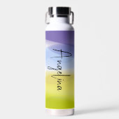 Bouteille D'eau Nom de lavande de citron vert (Avant)