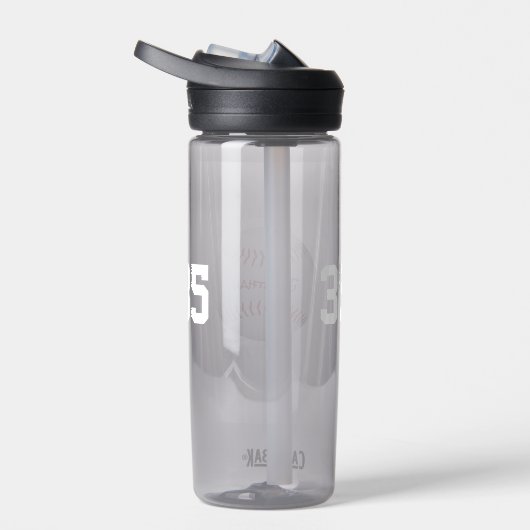 Bouteille D'eau nom de l'équipe de baseball garçons filles personn (Droite)