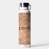 Bouteille D'eau Nom des bottes de cowboy (Arrière)