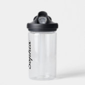 Bouteille D'eau Nom des enfants École personnalisée (Avant)