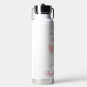 Bouteille D'eau Nom du bébé jumeau personnalisé (Salle de sport)