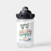 Bouteille D'eau Nom du chat Cute Kitty (Salle de sport)