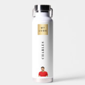 Bouteille D'eau Nom du logo commercial (Avant)