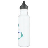 Bouteille D'eau Nom du monogramme Typographie moderne (Droite)