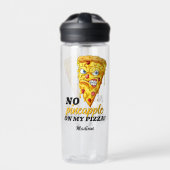 Bouteille D'eau Nom et ingrédient personnalisés Pizza en colère (Extérieur)