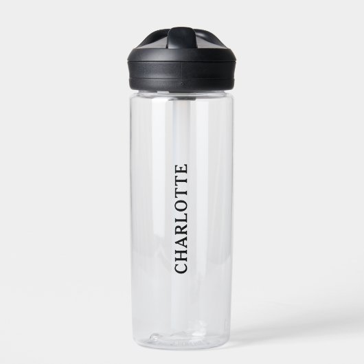 Bouteille D'eau Nom personnalisé (Extérieur)