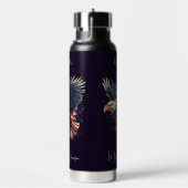 Bouteille D'eau Nom personnalisé Aigle américaine (Évier)