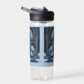 Bouteille D'eau Nom personnalisé Art Déco (Droite)