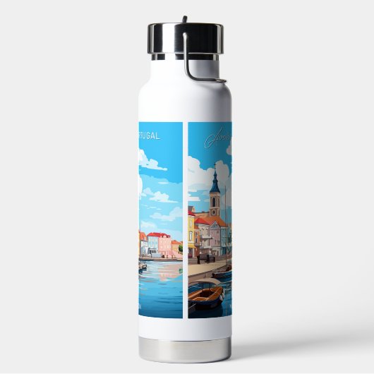 Bouteille D'eau Nom personnalisé Aveiro Portugal (Gym)