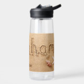 Bouteille D'eau Nom personnalisé Bahamas Beach (Gauche)