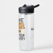 Bouteille D'eau Nom personnalisé Beer Superpower (Gauche)