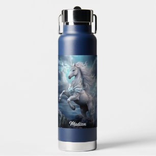 Bouteille D'eau Nom personnalisé belle licorne