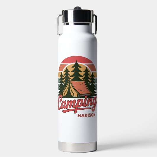 Bouteille D'eau Nom personnalisé Camping (Salle de sport)