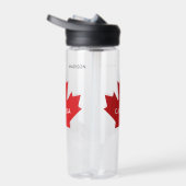 Bouteille D'eau Nom personnalisé Canada Maple Leaf (Droite)