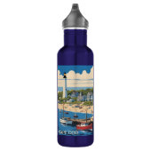 Bouteille D'eau Nom personnalisé Cape Cod Massachusetts (Droite)