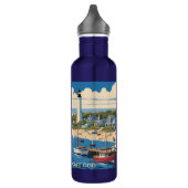 Bouteille D'eau Nom personnalisé Cape Cod Massachusetts (Gauche)