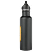 Bouteille D'eau Nom personnalisé cool Hot Dog (Droite)