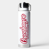 Bouteille D'eau Nom personnalisé Copenhagen Danemark (Arrière)