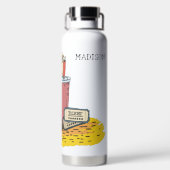 Bouteille D'eau Nom personnalisé de l'exécution du film (Plage)