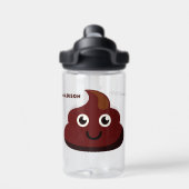 Bouteille D'eau Nom personnalisé drôle CAQUE (Salle de sport)