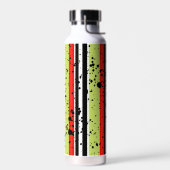 Bouteille D'eau Nom personnalisé du motif Caterpillar africain (Gauche)