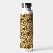 Bouteille D'eau Nom personnalisé Empreinte de léopard (Gauche)