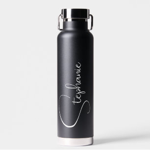 Bouteille D'eau Nom personnalisé en écriture
