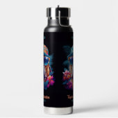 Bouteille D'eau Nom personnalisé et destination Tropical Vacances  (Gym)