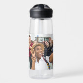 Bouteille D'eau Nom personnalisé et vos 2 photos (Avant)