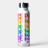 Bouteille D'eau Nom personnalisé Fierté (Gym)
