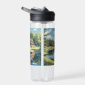 Bouteille D'eau Nom personnalisé Finlande Nature Illustration (Droite)