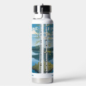 Bouteille D'eau Nom personnalisé Finlande Nature Illustration (Évier)