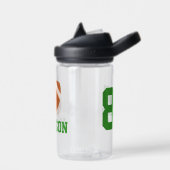 Bouteille D'eau Nom personnalisé Football Numéro Jersey (Gauche)