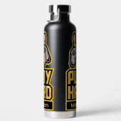 Bouteille D'eau Nom personnalisé Gamer (Droite)