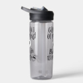 Bouteille D'eau Nom personnalisé "Gone Out Of My Mind" (Droite)